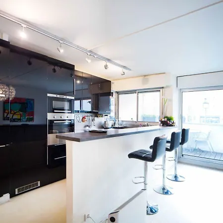 Apartment Grand 3 Pieces#loft#2 Chambres#canal Saint Martin Paris