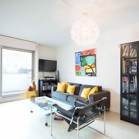 Grand 3 Pieces#loft#2 Chambres#canal Saint Martin Apartment *